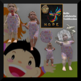 H.O.P.E. Cute Animals Romper puppies