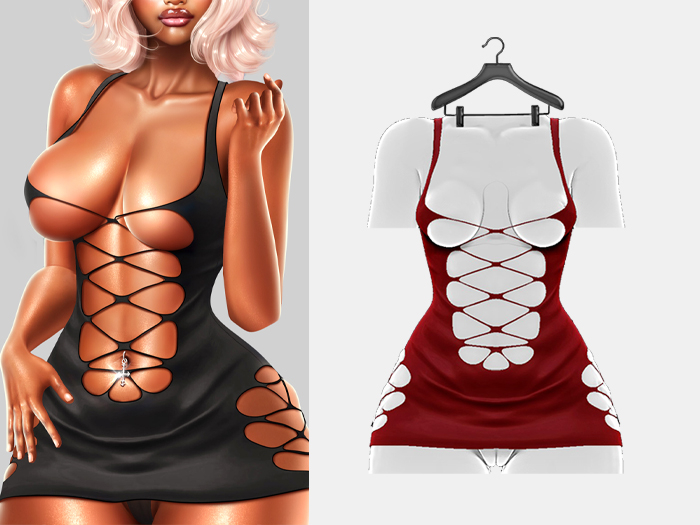 Madison - Bulma Dress - Red