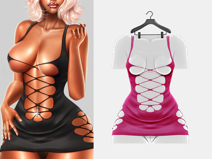 Madison - Bulma Dress - Pink