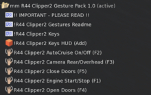 mm R44 Clipper2 Gesture Pack GIFT