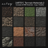 [ARTSY] PBR Terrain Materials 2 (add to unpack)