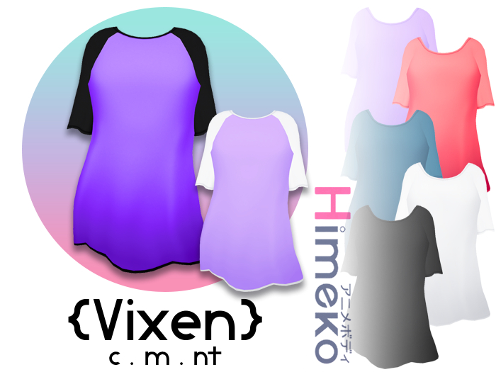 {Vixen} - Himeko Oversized T-Shirt