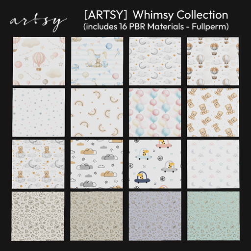 [ARTSY] FP Whimsy Collection (add to unpack)