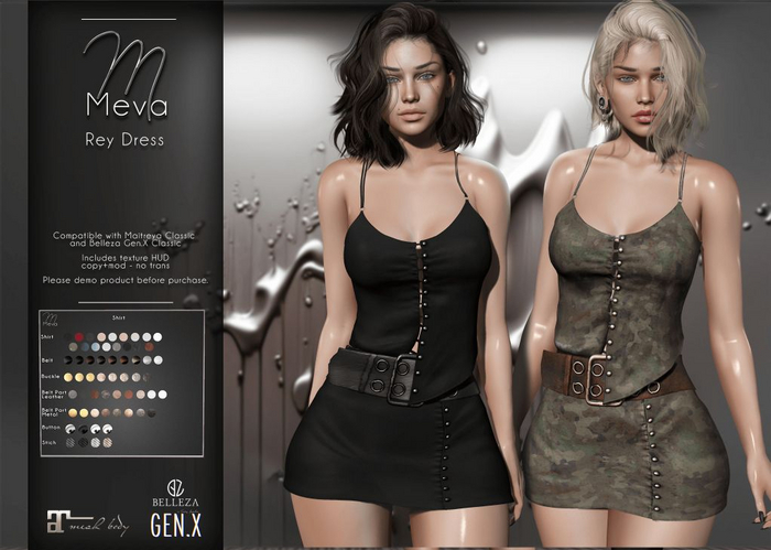 Meva Rey Dress  Demo
