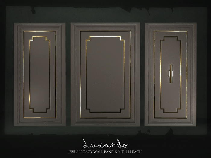 Architect. PBR Luxardo Panel Kit // Fatpack