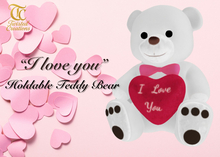 TC - I Love You Holdable White Teddy Bear