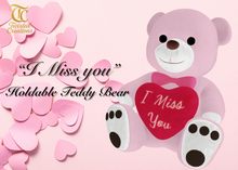 TC - I  Miss You Holdable White Teddy Bear