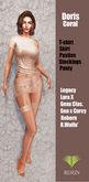 Res_Doris Skirt outfit coral
