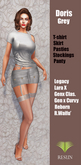 Res_Doris Skirt outfit Silver