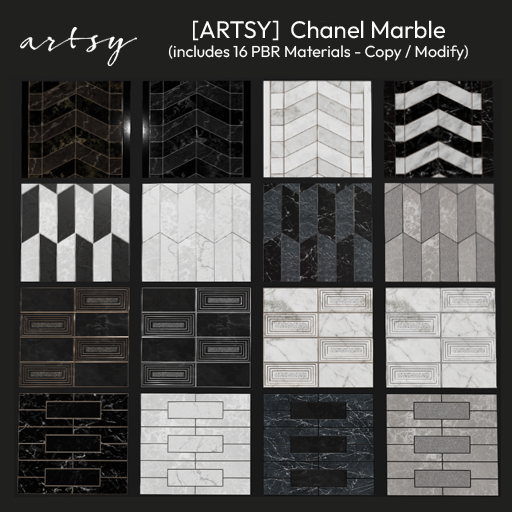 [ARTSY] Chanel Marble Collection (add to unpack)