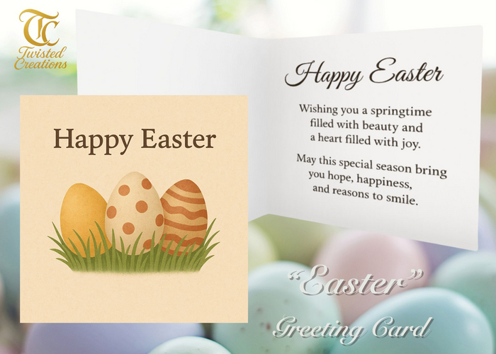 TC - Happy Easter Greeting Card