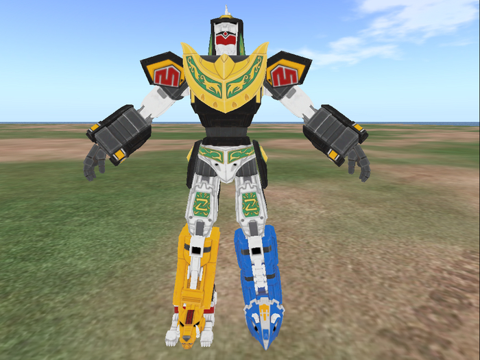 power rangers dragonzord Statue
