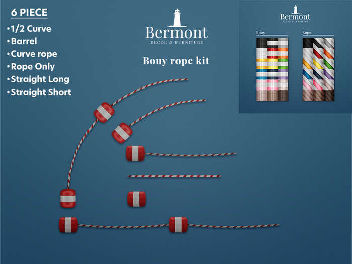 Bermont. Bouy rope kit Fatpack