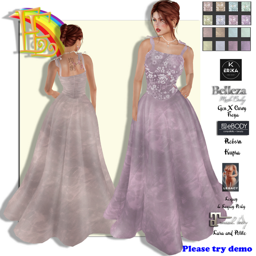 E&E Kai-Ming Gown Sakura