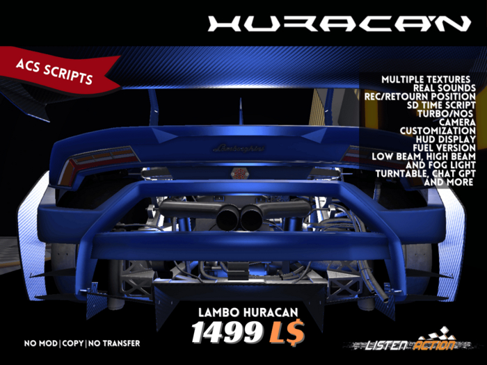 Huracán Squadra Corse Multicolor+Paintsystem Edition