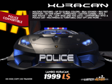 Huracán Squadra Corse Multicolor+Paintsystem Police Edition