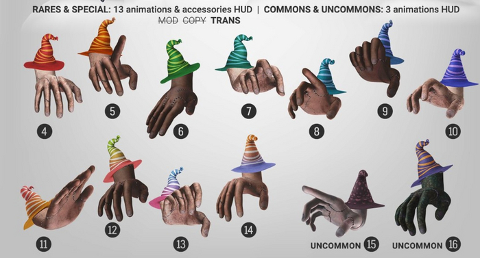 SEmotion Libellune Spooky Hand Companion COMMON 08