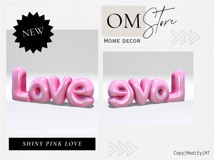 |OM| Shiny pink LOVE