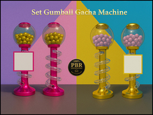 Set Gumball Gacha Machine PBR