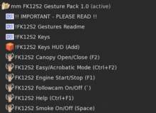 mm FK12S2 Gesture Pack GIFT