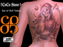 ! CoCo Store ! - Halloween Reaper Tattoo [BOM]