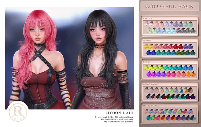 RAMA.SALON - Jiyoon Hair 'Colorful Pack'