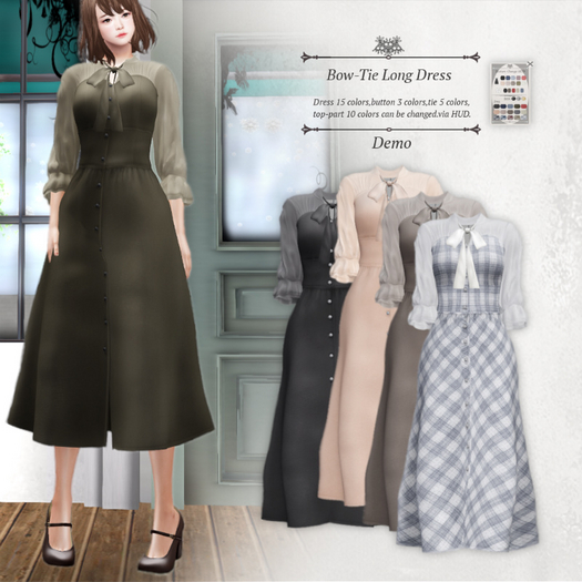 S@BBiA::Off-shoulder Frill Mini Dress (Demo)