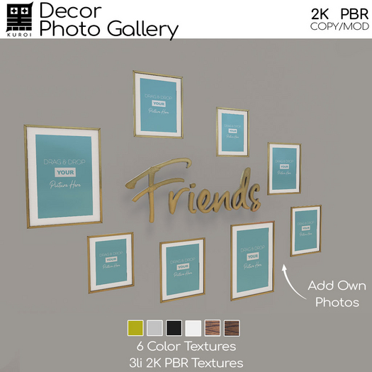 Kuroi - Wall Gallery Friends