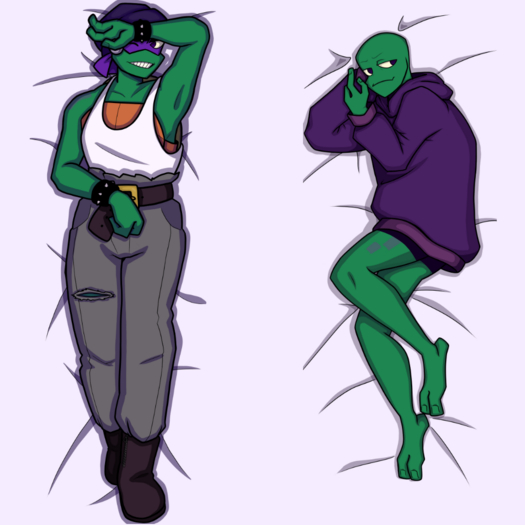 DONATELLO - ROTTMNT - BODYPILLOW