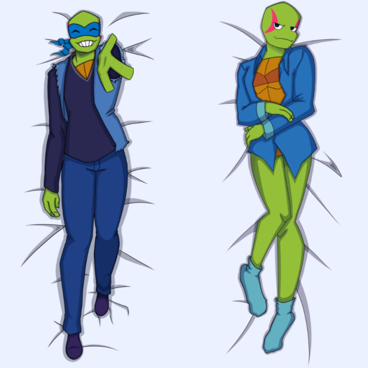 LEONARDO - ROTTMNT - BODYPILLOW