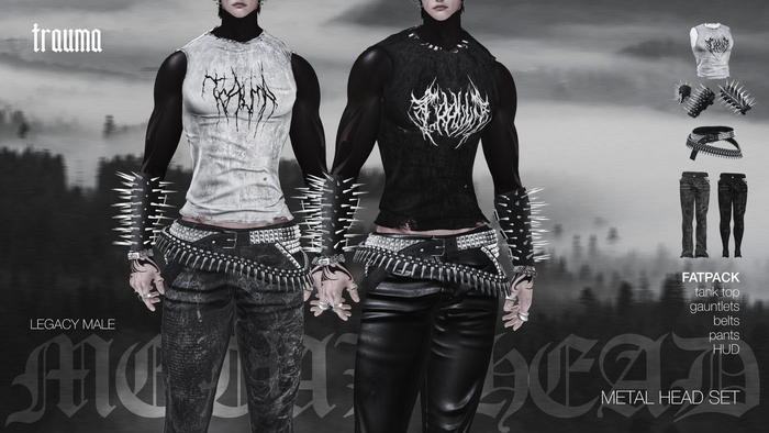 [TRAUMA] - Metal Head [Legacy M] [Fatpack]