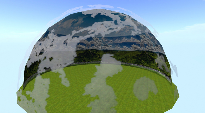 1/4 Sim Sky Dome