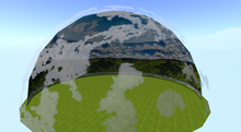 1/4 Sim Sky Dome