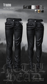 [TRAUMA] - Metal Head Pants (Leather v2) [Legacy M]