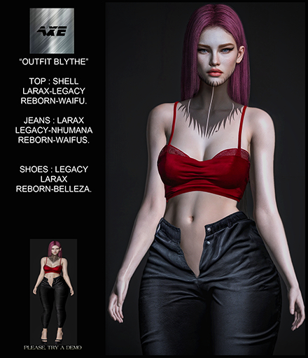 AXE-"OUTFIT Blythe"