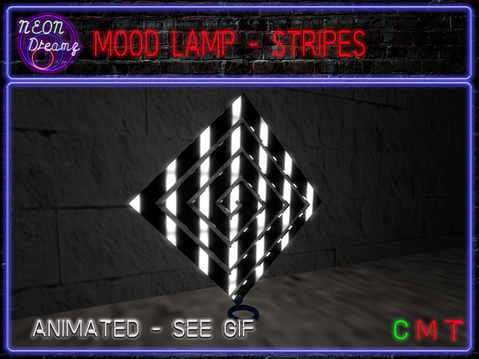 Neon Dreamz - Stripes Mood Lamp
