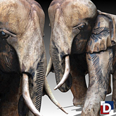 [Danya] Indian Elephant Sculpture