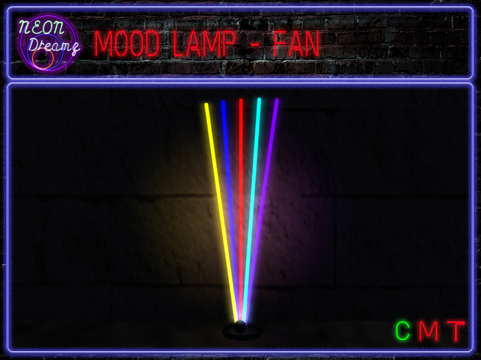Neon Dreamz - Neon Fan Mood Lamp