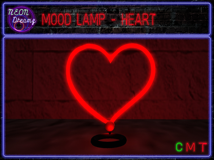 Neon Dreamz - Heart Mood Lamp