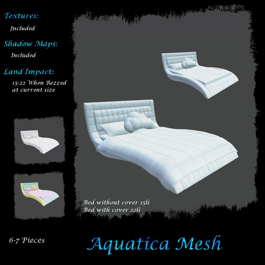 Aquatica Mesh - AM026247 In the Clouds Bed