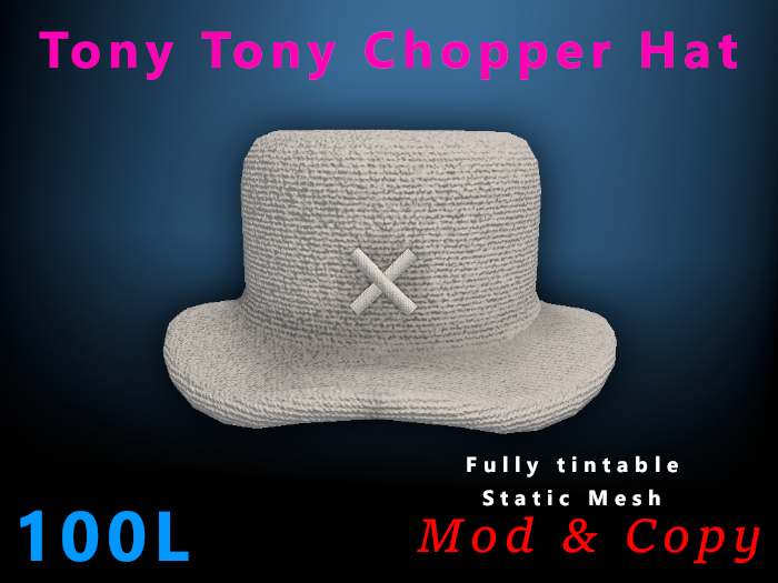 Tony Tony Chopper Hat