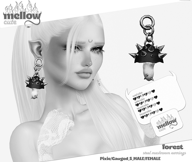mellowcute-forest earrings-demo