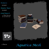 Aquatica Mesh - AM026253 Dark Academia Books