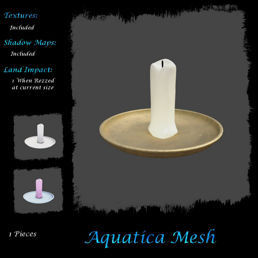 Aquatica Mesh - AM026254 Dark Academia Candle
