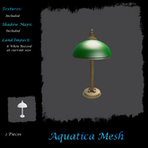 Aquatica Mesh - AM026256 Dark Academia Lamp