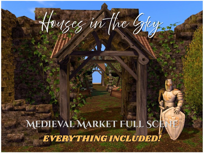 Medieval Market Full Scene Fatpack: Everything Included!
