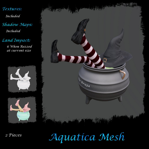 Aquatica Mesh - AM026257 Boiled Witch