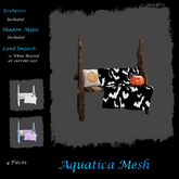 Aquatica Mesh - AMEE20250420 Halloween Cosy Bench