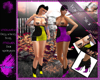 ::L-FLOW:: Lace Star * Black *
