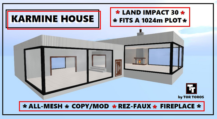 KARMINE HOUSE (Boxed) 30Li